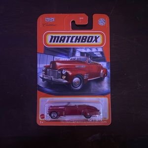 1941 cadillac series 62 convertible coupe matchbox
